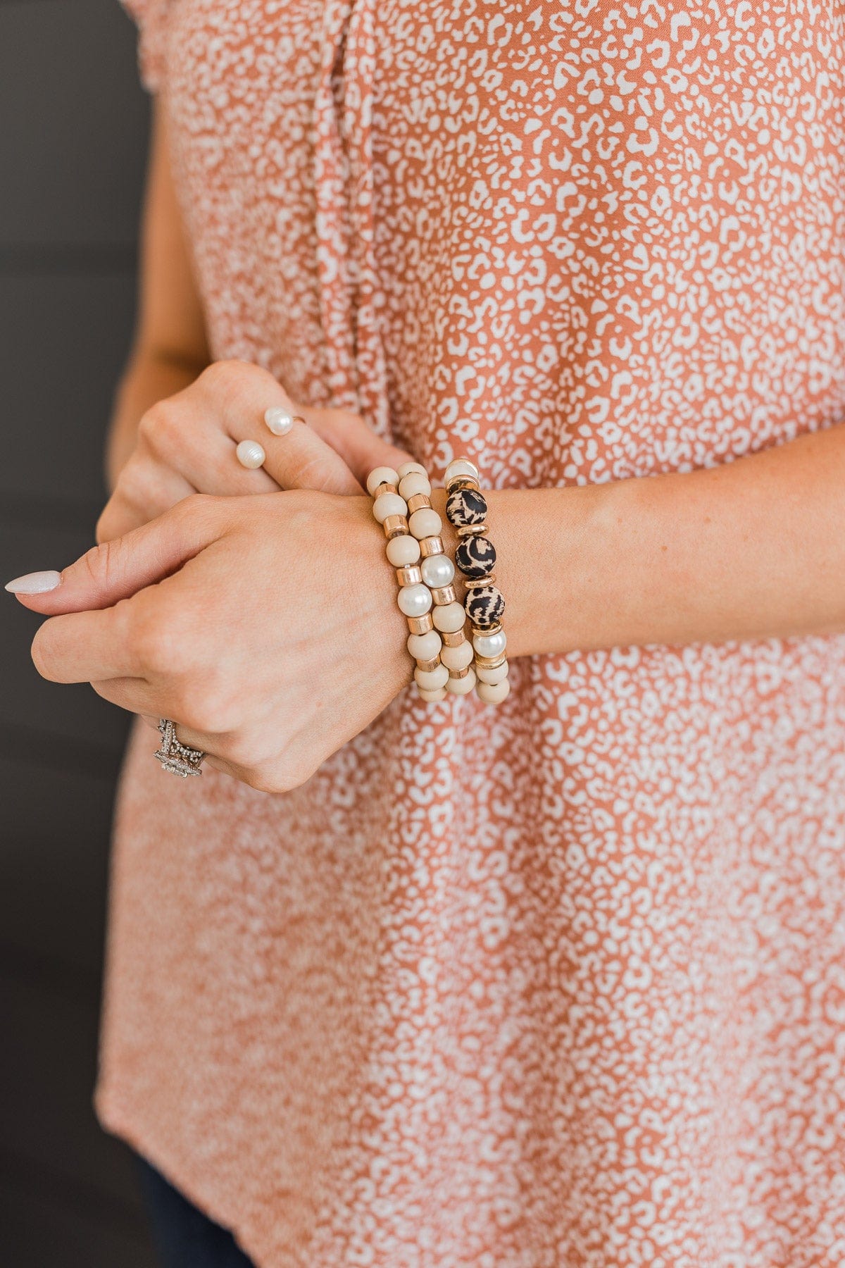 Expressing Style Bracelet Set- Natural