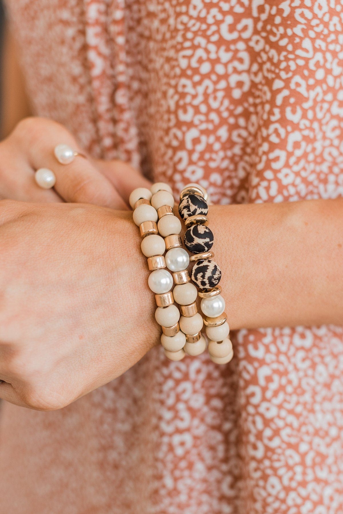 Expressing Style Bracelet Set- Natural