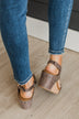 Very G Liberty Wedges- Taupe