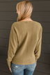 Nothing Compares Knit Sweater- Olive