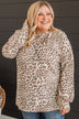 Earn Your Spots Leopard Top- Light Taupe