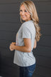 Always There For Me "Mama" Graphic Tee- Grey