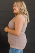 Yours Forever Ribbed Knit Tank Top- Mocha