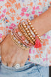 Pretty On Point Bracelet Set- Pink