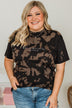 "Not A Morning Person" Graphic Tee- Black