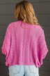 Rooftop Romance Knit Cardigan- Orchid