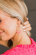 Stunning Addition Earrings- Gold & Pink