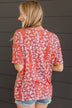 Memories Of You Printed Top- Pink
