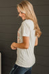 Pretty Pumpkins Graphic Tee- Light Heather Grey