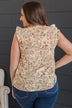 Hold You Near Floral Top- Ivory