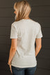 Pretty Pumpkins Graphic Tee- Light Heather Grey