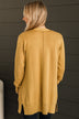 Can't Resist This Knit Cardigan- Goldenrod
