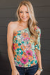 Live Fashionably Floral Top- Multi-Color