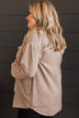 First To Arrive Lightweight Jacket- Taupe
