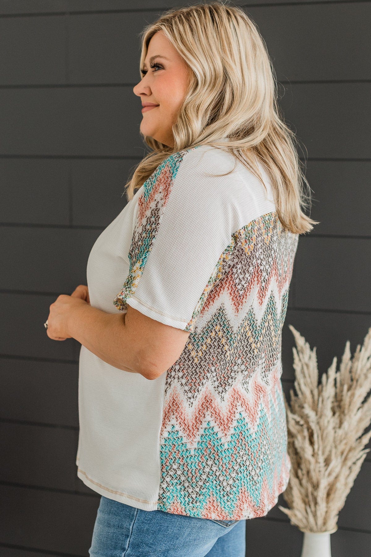 Where It All Began Knit Top- Ivory