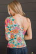 Live Fashionably Floral Top- Multi-Color