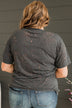 "Love One Another" Graphic Tee- Charcoal