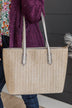 Have Your Attention Tote Purse- Natural