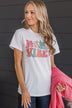 "Mama Vibes" Graphic Tee- White