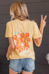 "Good Day For A Good Day" Graphic Tee- Light Yellow