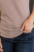 Yours Forever Ribbed Knit Tank Top- Mocha