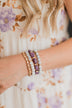 Effortless Charm Bracelet Set- Purple