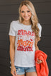 "Mama" Love Graphic Tee- White