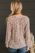 Trust The Process Floral Blouse- Sage & Pink