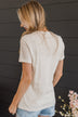 "Sunshine On My Mind" Graphic Tee- Light Cream