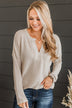 Ready For Whatever Knit Top- Cream