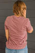Mama Bear Graphic Tee- Mauve