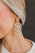 Simple Aesthetic Wood Earrings- Natural