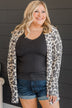 Memorable Love Leopard Print Cardigan- Cream