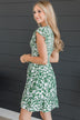 Someone To Love Floral Dress- Green & Ivory