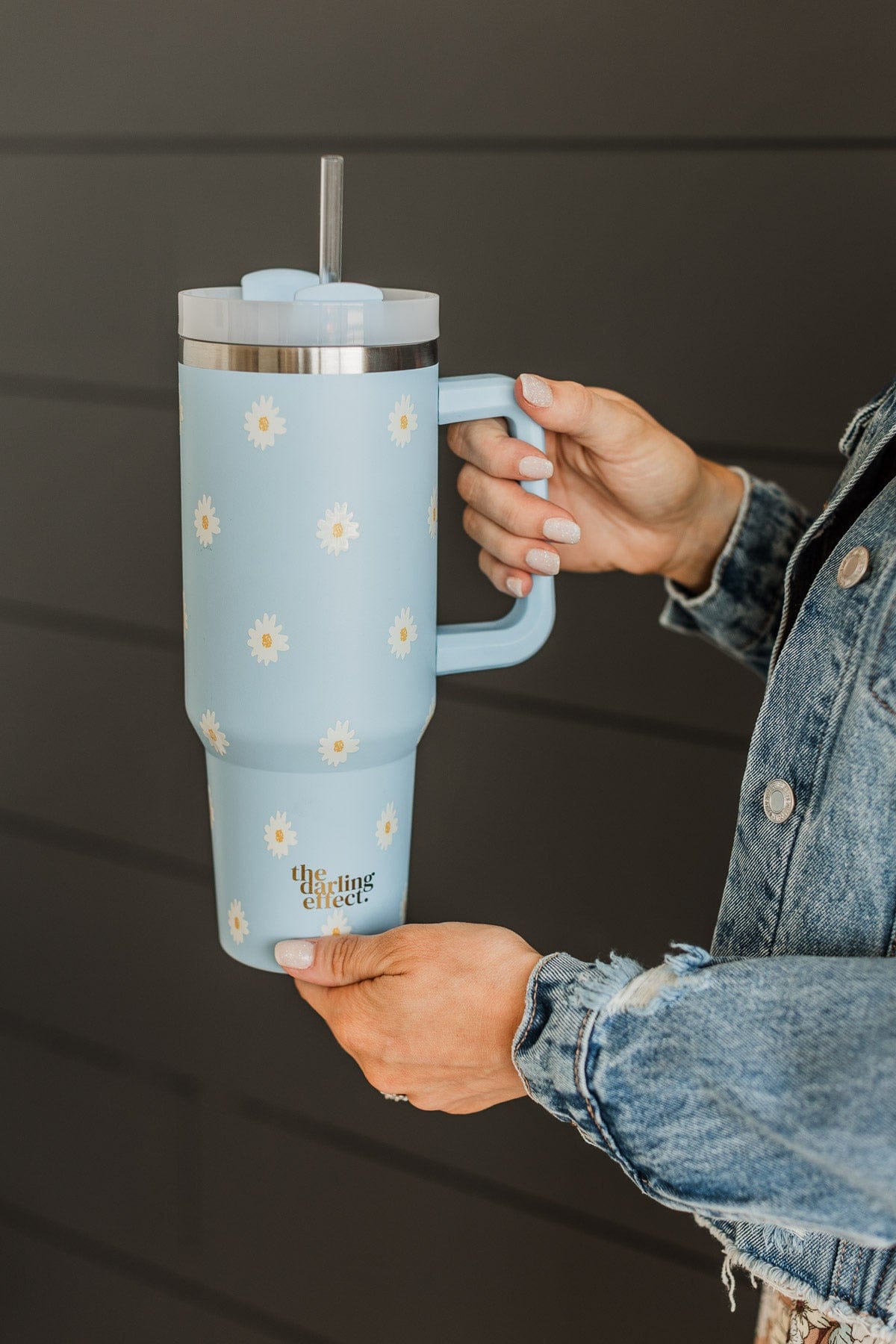 The Darling Effect Travel Tumbler- Blue Daisy – The Pulse Boutique