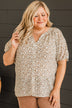 Something To Behold Floral Top- Ivory