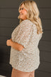 Something To Behold Floral Top- Ivory