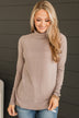 Something Better Turtle Neck Sweater- Mocha