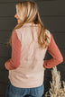 Just Perfect Puffer Vest- Dusty Blush