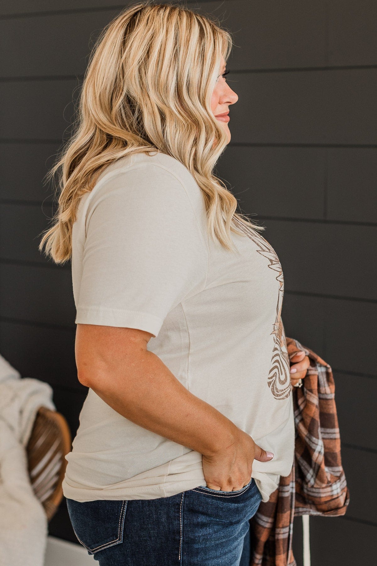 "Nashville Music City" Graphic Tee- Cream