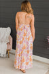 Unstoppable Feeling Floral Maxi Dress- Ivory