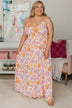 Unstoppable Feeling Floral Maxi Dress- Ivory