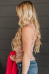 Love Out Loud Floral Tank Top- Sage