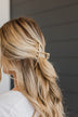 All Yours Claw Hair Clip- Gold