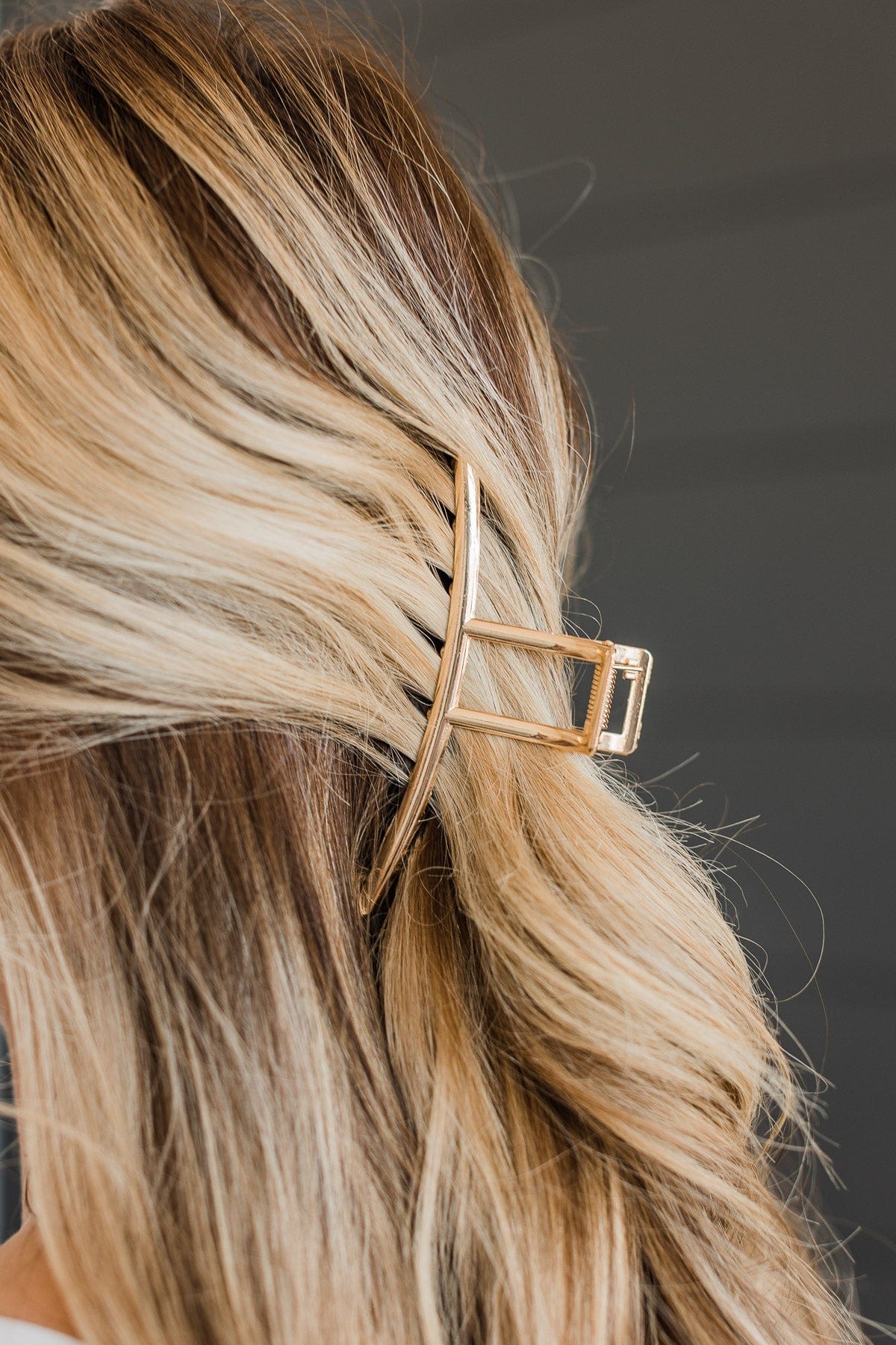 All Yours Claw Hair Clip- Gold