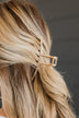 All Yours Claw Hair Clip- Gold