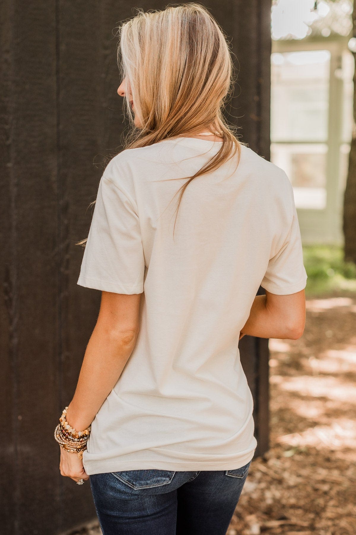 "You Had Me At Coffee" Graphic Tee- Ivory