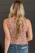 Love Out Loud Floral Tank Top- Sage