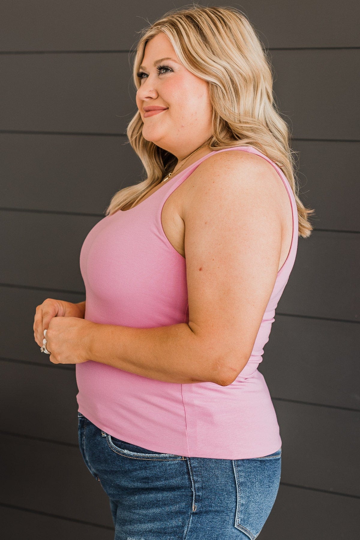 Thread & Supply Forever Favorite Tank Top- Light Pink