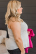 Softest Touch Knit Tank Top- Heather Grey